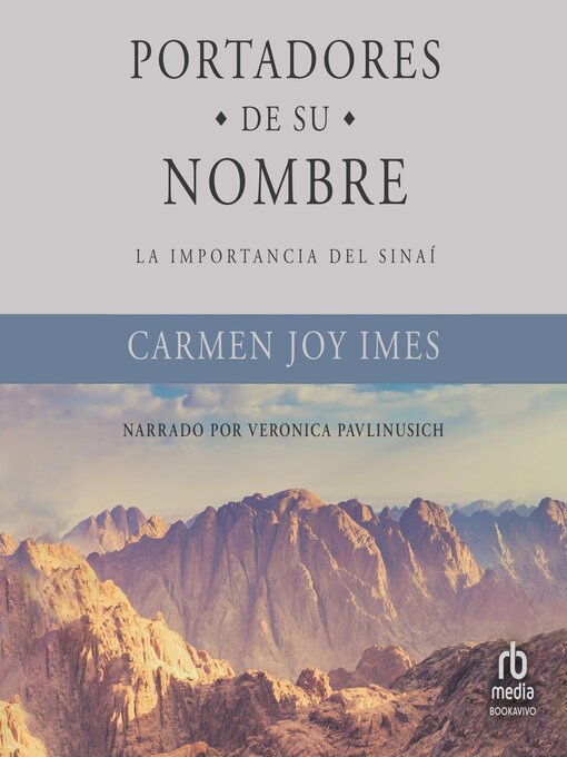Title details for Portadores de su Nombre "Bearing God's Name" by Carmen Joy Imes - Available